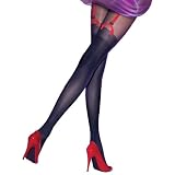 Pretty Polly Braced Tights/Pantyhose in with Mock Garter (PNAQE4)