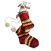 Gaiam Baby's First Christmas Holiday Gift Pack: Fair Trade Stocking + Puppy Toy + Brainy Baby DVD Christmas