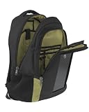 Sun-Plugged Max Solar Backpack (Black/Olive)