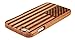 SunSmart Unique Handmade Genuine Natural Wood Wooden Hard bamboo Case Cover for iPhone 6 4.7''(the Stars and the Stripes)