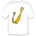 T-shirt with semicircle, carved, design, metal, embellish, Europe, Norway, decoration