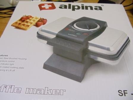 Alpina Switzerland Belgian Waffle Maker