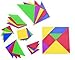 LEARNING ADVANTAGE Tangrams - Set of 28 - Puzzle Blocks for Geometry and Problem Solving - Math Manipulatives for Kids - Practice Early Geometry