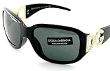 Dolce & Gabbana - New Authentic DOLCE & GABBANA 6017-B 6017B 501/87 Soft Black Lenses & Black Frame Size 60-19-115 SUNGLASSES
