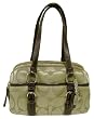 Coach Soho Signature Satchel Purse Bag Khaki 12680 (Khaki)