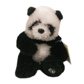 Webkinz Lil' Kinz Panda with 3 pck cards