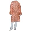Kurta Pajama Dress Set in Silk and Cotton Blend Expert Hand Stitch India Kurta Pajama Set