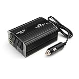 Kinivo CCA300 Car Power Inverter with USB Charging Ports - For Laptops, Smartphones and other AC/ USB powered devices (300 Watt)
