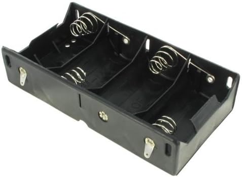 Battery Holders, Clips &amp; Contacts 4 D W/SOLDER TABS (100 pieces)