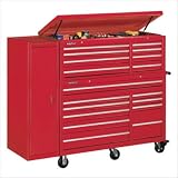 Remline 12056/12956-DS 10 Drawer XQL Roller Cabinet - Red