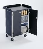 Lakeside 636 Serve-All Mobile Food Station- stainless steel- Beverage Service Cart
