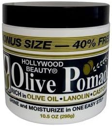 Hollywood Beauty Olive Pomade, 7.5 Ounce