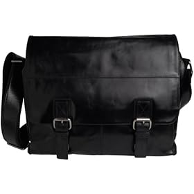 Fossil Bag - Perry Messenger (Color: Black)