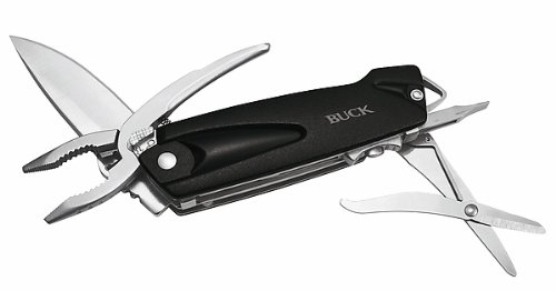Buck Multitool, Modell X-Tract Fin, Stahl 420 HC, Thermoplast-Schalen