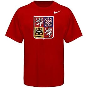 Nike 2010 Winter Olympics Team Czech Republic Red Logo T-shirt