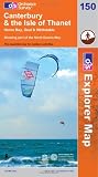 Canterbury and the Isle of Thanet (Explorer Maps) (Explorer Maps)