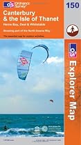Canterbury and the Isle of Thanet (Explorer Maps) (OS Explorer Map)