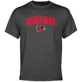 NCAA S.E. Missouri State Redhawks Charcoal Logo Arch T-shirt