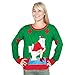 Toilet Santa Ugly Christmas Sweater-FunQi, Green