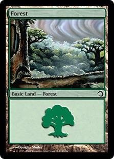 Magic: the Gathering - Forest - Premium Deck Series: Slivers - Foil