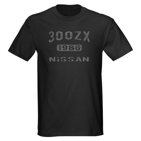 1986 Nissan 300ZX Hobbies Dark T-Shirt by CafePress