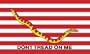 First Navy Jack (Dont Tread on Me Flag) - 3' x 5' Nylon Flag