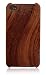 JKase® Apple iPhone 4G / iPhone 4 HD Wood Design Hard Plastic Back Cover Case with FREE S Stand and Dock Protector [JKase Retail Packaging]