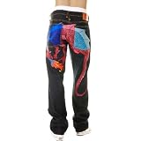 Yoropiko Royal/Pink/Sky Hungry Dragon denim jeans YORO5417