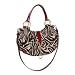 Alisa Diaper Bag in Gold Zebra