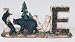 Black Bear + Cubs with Love Garden Statue