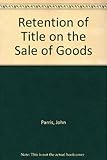 Retention of title on the sale of goods