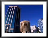 Buildings in Diplomatic Area Manama, Al Manamah, Bahrain Photography Framed Art Poster Print by Phil Weymouth, 39x31
