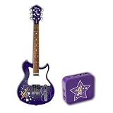 Disney Hanna Montana Secret Star 3/4 Size Electric Guitar with Purple Headphone Amp