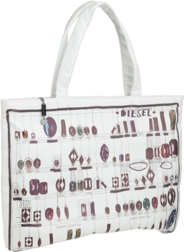 Diesel Women’s Stream Large East/West Shoulder Bag Studs Medium