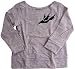 THURSDAY - Dove - Oxford Gray Girls Boatneck Sweatshirt