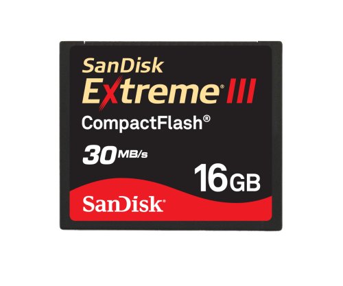 SanDisk SDCFX3-016G-A31 16GB Extreme III CF Card