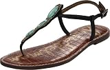Sam Edelman Women's Giordana Thong Sandal,Black,10 M US