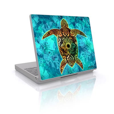 Sacred Honu Design Skin Decal Sticker Cover for Laptop Notebook Computer - 15
