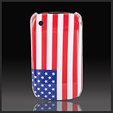 American Flag, USA "Patriot Series" hard case cover for Blackberry Curve 85 ....