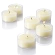 Vanilla Scented Clear Cup Tealights Set of 25