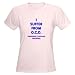 ocd Humor Women's Light T-Shirt by CafePress