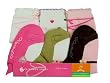 Carter's 6 Pack Girls Ballet Comfy Fit Socks - Pink/White, 3-12 Months
