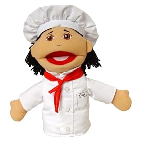 Pretend Play Puppetry Chef Hand Puppet