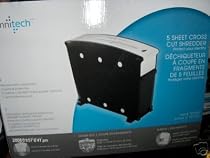 OmniTech 5 Sheet 2 Gallon Cross Cut Shredder