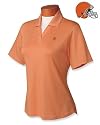 Cleveland Browns Women's CB Drytech Birdseye Polo