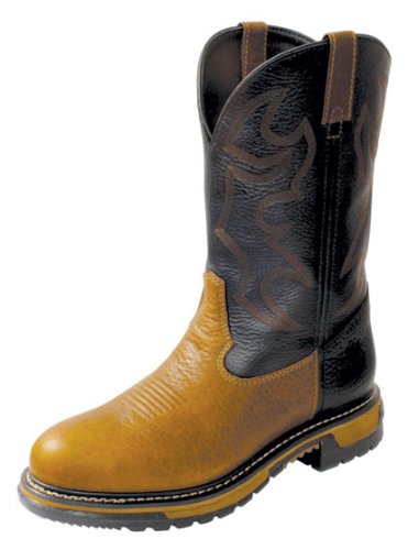41n71cVPumL Mens Rocky 11 EH Branson Leather Casual Pull On Western Cowboy Boots