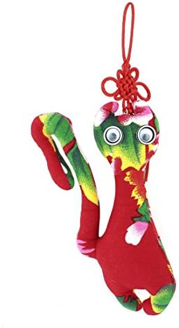 Car Interior Window Hanging Ornament Suction Cup Red Cat Pendant Toy