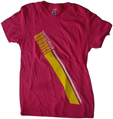 Matchbook Romance Logo Womens T-shirt Pink Large