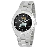 NFL Men's JG20018 Jacksonville Jaguars Touchdown Stainless Steel Watch