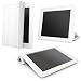 BoxWave iPad 2 Smart Case – Winter White, Premium 100% Genuine Leather Folio Cover w/ Stand & Magnetic Cover (Built-in Magnet for Apple Sleep/Wake Function)